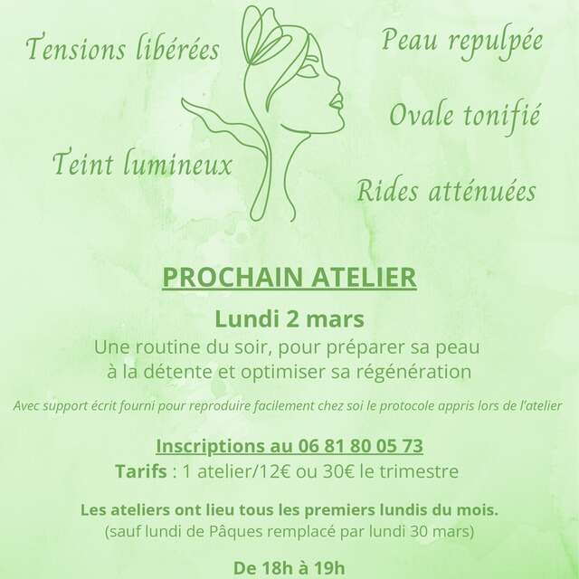 Facial yoga workshop