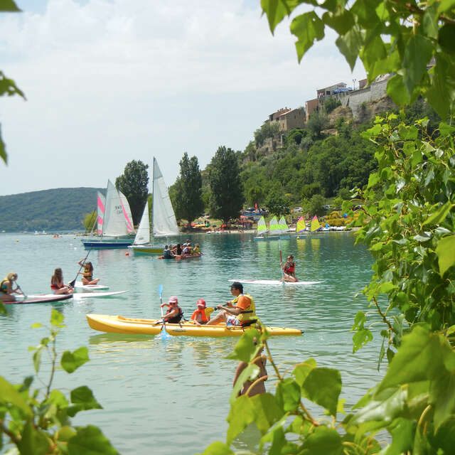 Activités nautiques avec l'Association Voile et Nautisme 04