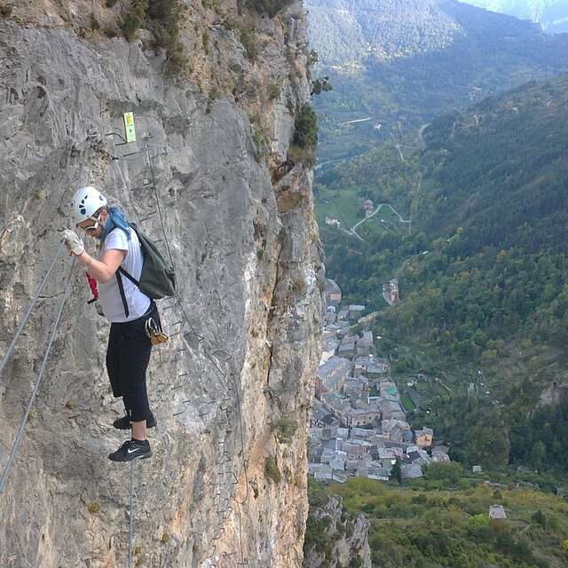 Begleiteter Klettersteig - Jordi Le Martelot