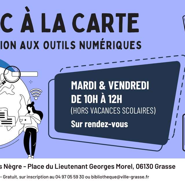 Clic à la carte - Initiation aux outils du numérique