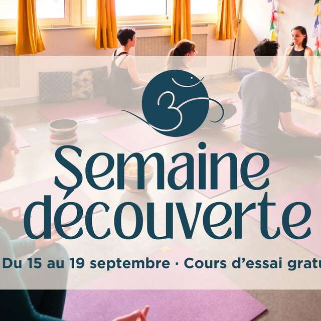 Semaine découverte Yoga & Pilates