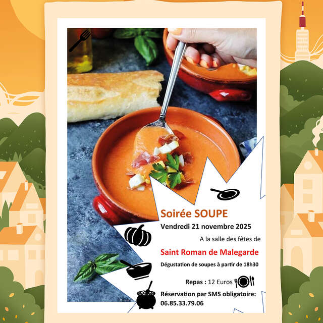 Soirée Soupe - Les Automnales en Vaison Ventoux
