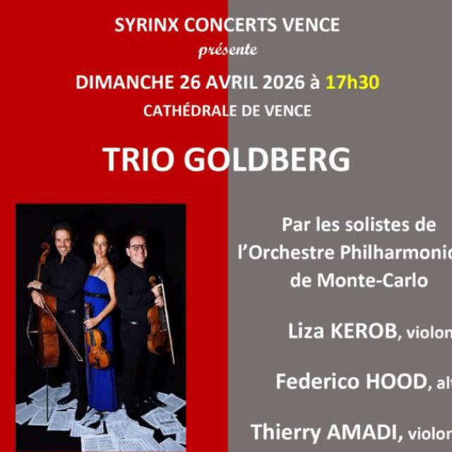 Syrinx concerts : TRIO GOLDBERG