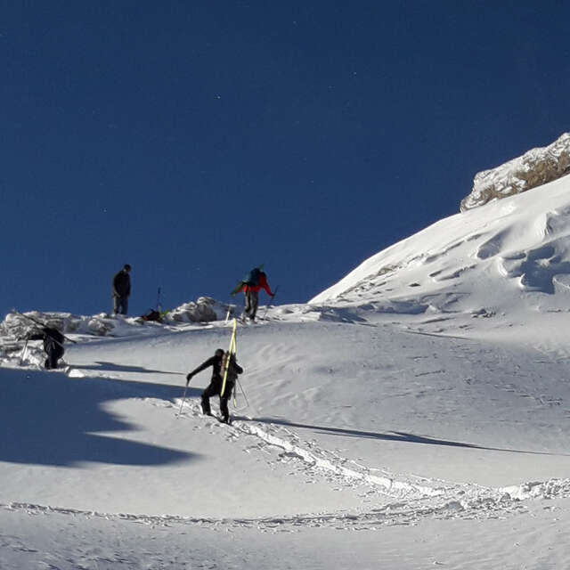Ski de randonnée avec le Bureau des guides de l'Ubaye