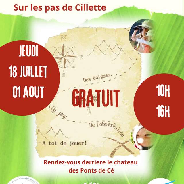 Jeu de piste sur les pas de Cillette