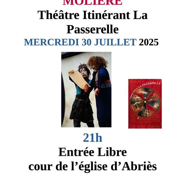 Spectacle "Tempête chez Molière"
