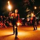 Show de feu avec Fuegoloko