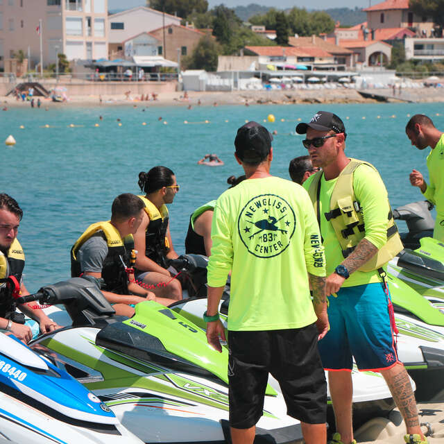 First jet ski tour for less than 16 y.o children with New Gliss