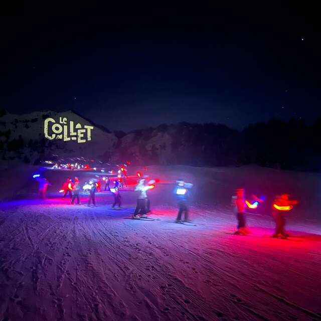 Le collet fête le nouvel an