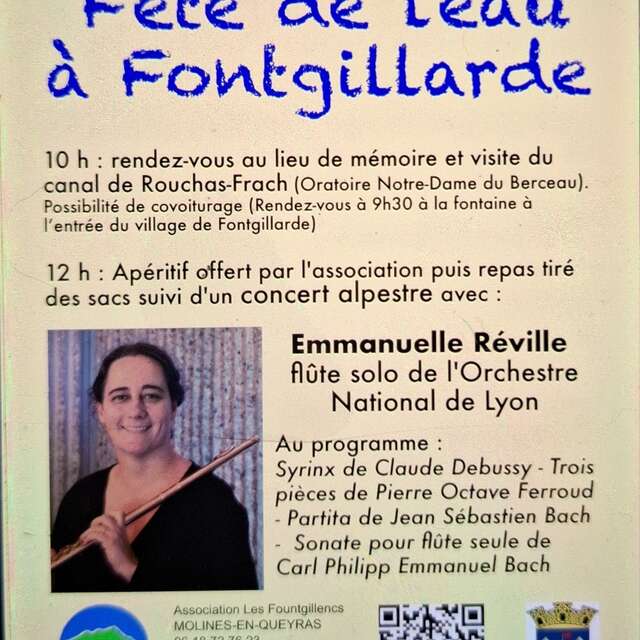 Fête de l'eau à Fontgillarde