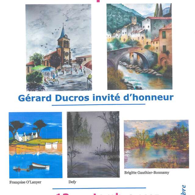 Vide-grenier et exposition d'arts