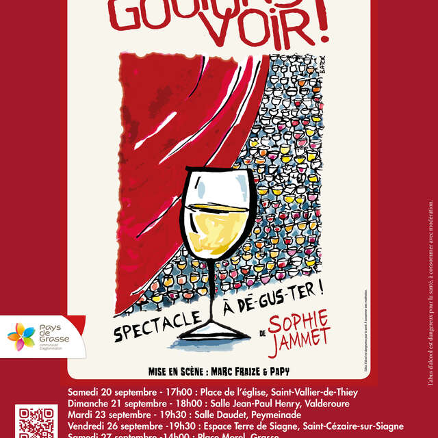 Spectacle à déguster "Goûtons Voir ! "