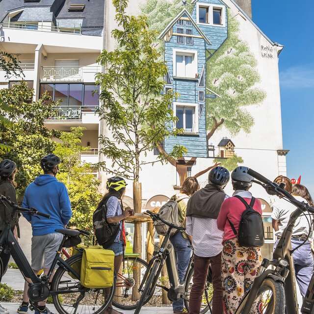 Échappées d'art - Discover the works of art by bike, downtown area