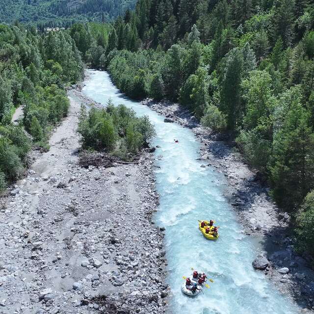 Rafting découverte à sportif sur les rivières des Écrins