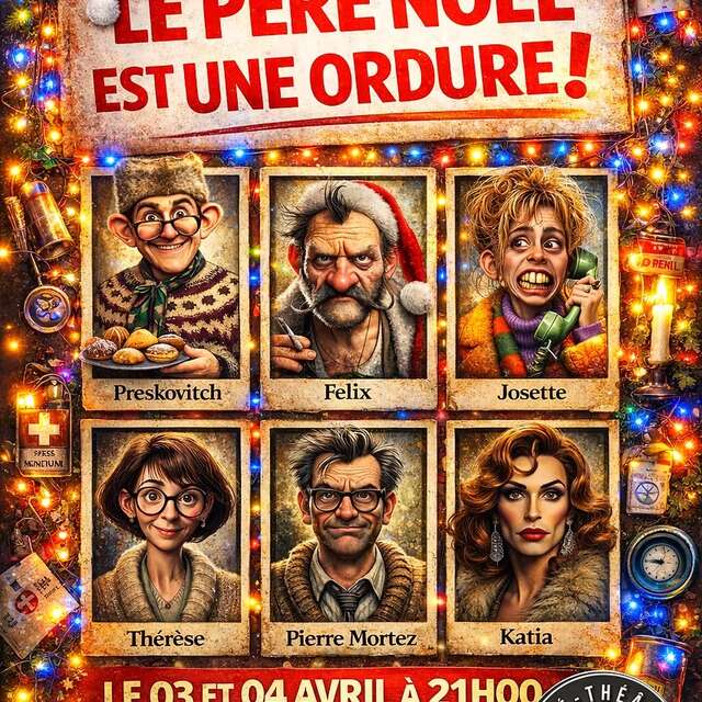 Comédie  - Le Père Noël est une ordure