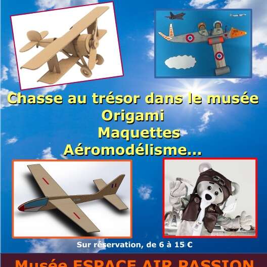Actividades infantiles en el Museo de la Pasión Aérea