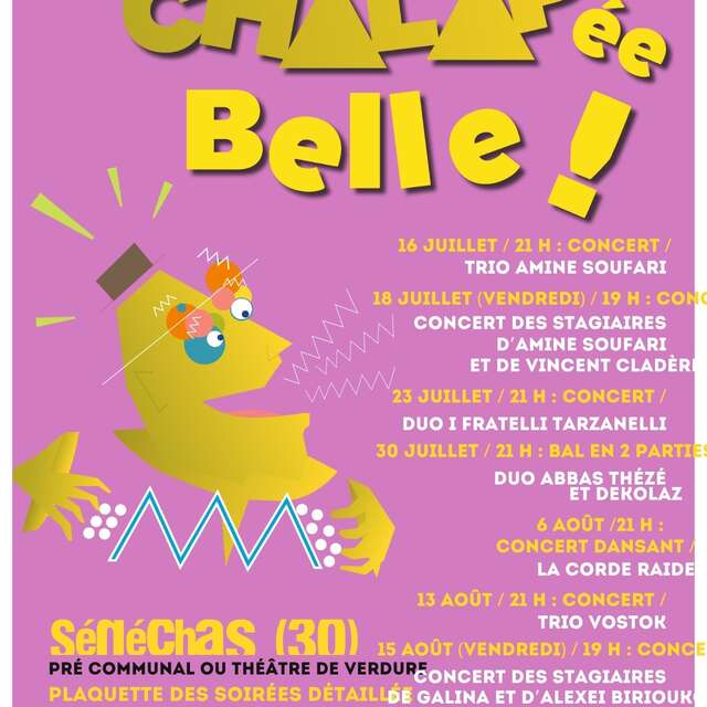 Festival L'Échalapée Belle - Sénéchas - 2025