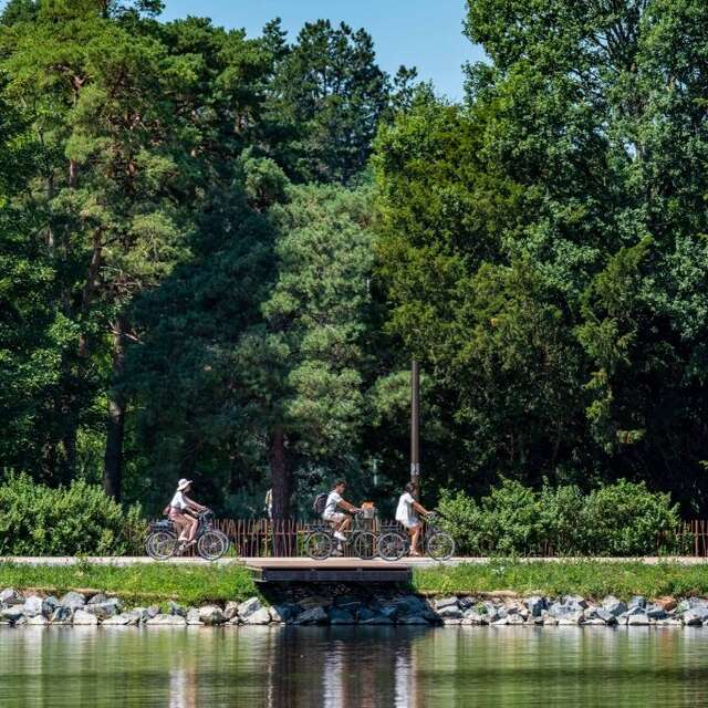 Voie verte - La Boucle du Lac d'Allier à Vichy