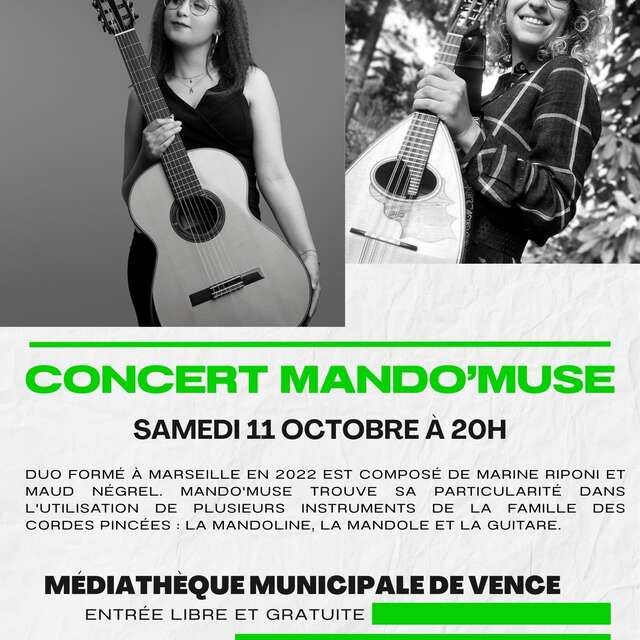 Concert Mando’muse
