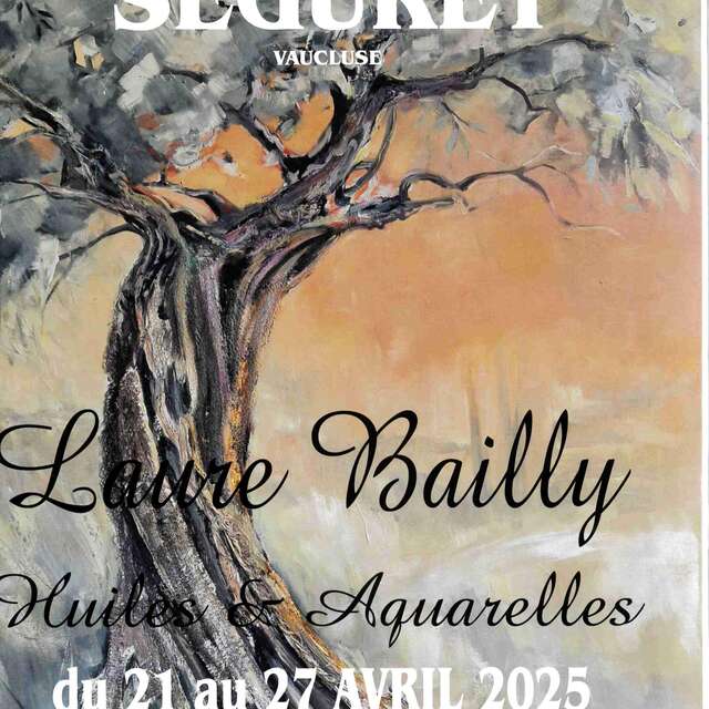 Exposition de peinture de Laure Bailly
