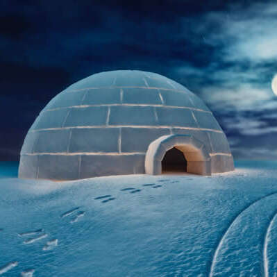 Randonnée en raquettes : Apéro sous igloo avec produits locaux