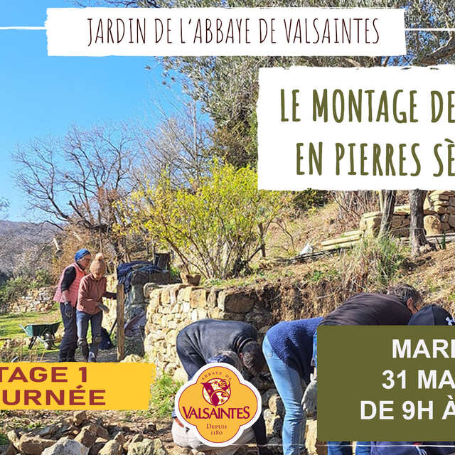 Stage : Le montage de murs en pierres sèches
