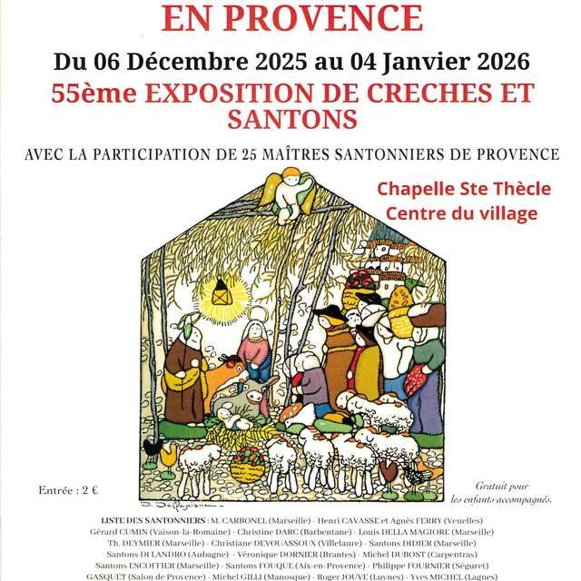Exposition de crèches et santons