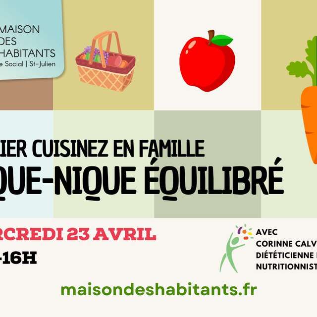 Cuisinez en famille - Pique-nique équilibré