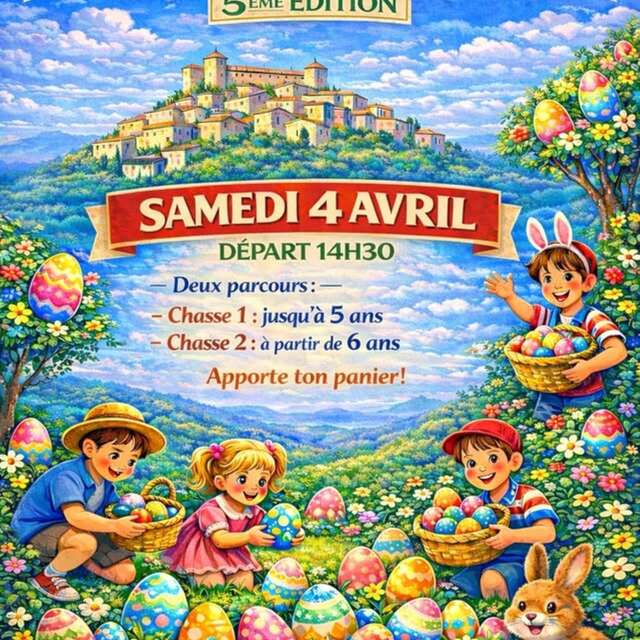 Chasse aux œufs de Pâques, 5 ème édition