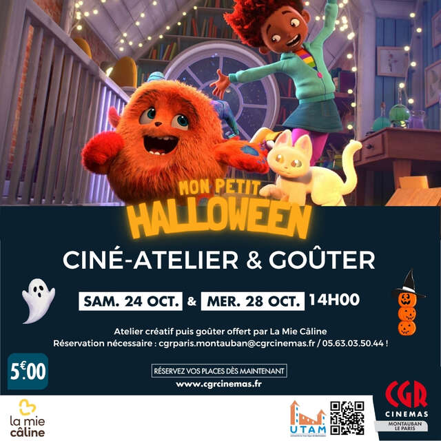 Taller de cine y refrigerio - MI PEQUEÑO HALLOWEEN