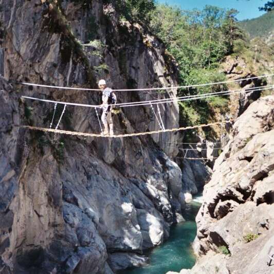 Ma première via ferrata au frais !
