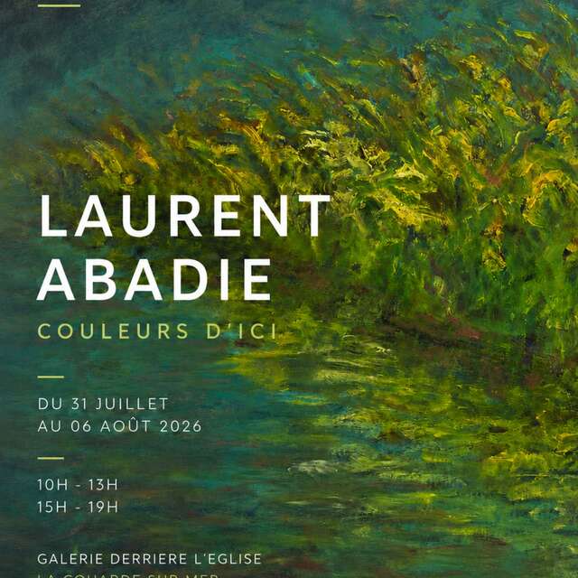 Ausstellung von Laurent Abadie „Couleurs d'ici“