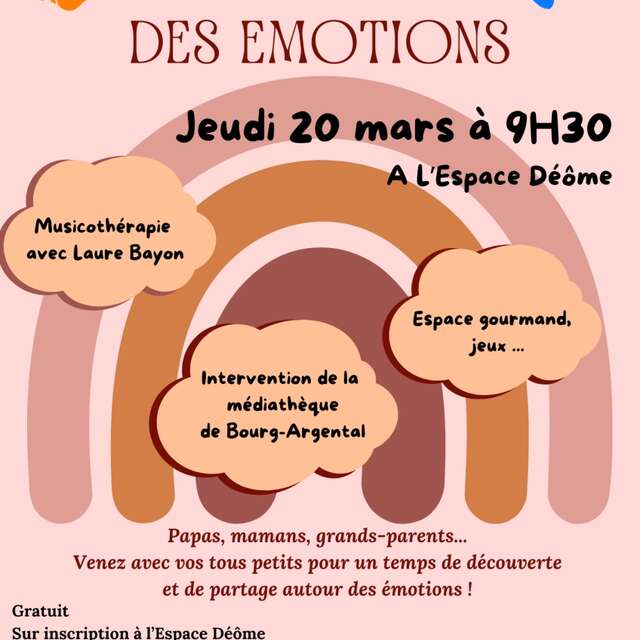 Ateliers parents/grands-parents/enfants : Les émotions