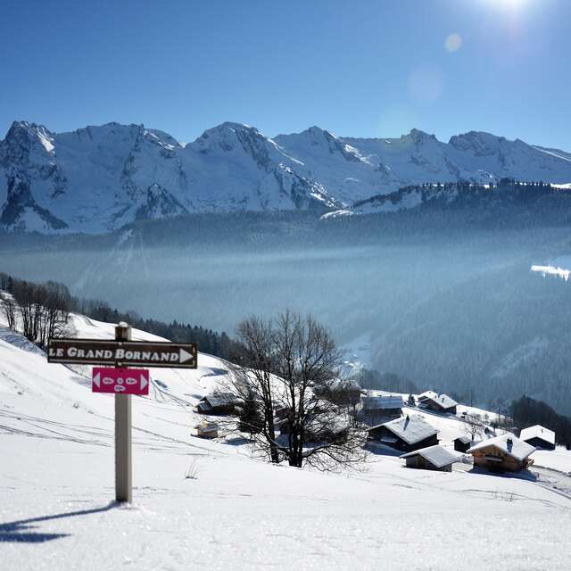 Snowshoe trail 21 - Le balcon des Aravis