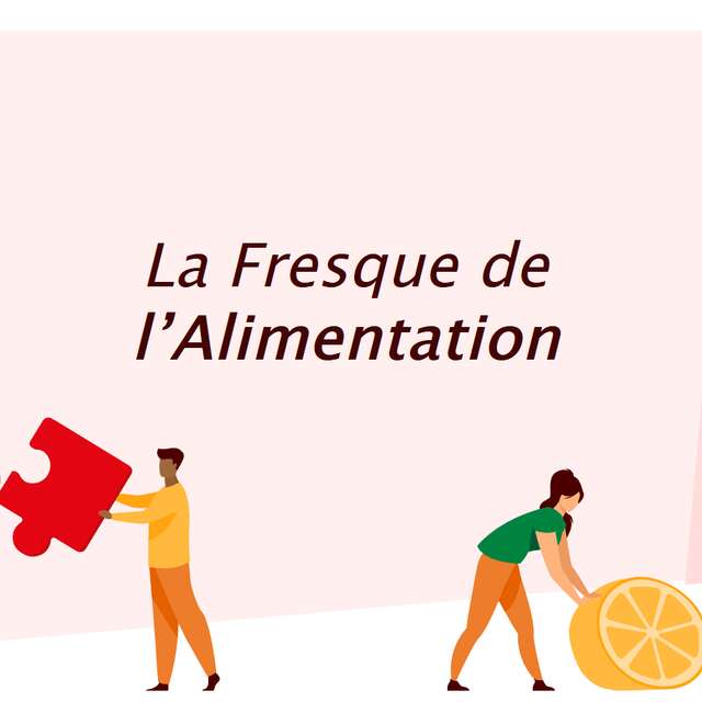 Fresco sobre comida en el Tiers-lieu de l'Esvière