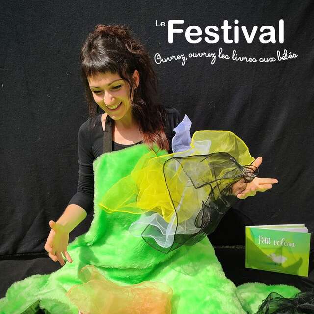 Festival OOLB : La racontée "Ouvrez, ouvrez les livres aux bébés"  - Les ateliers de Mona
