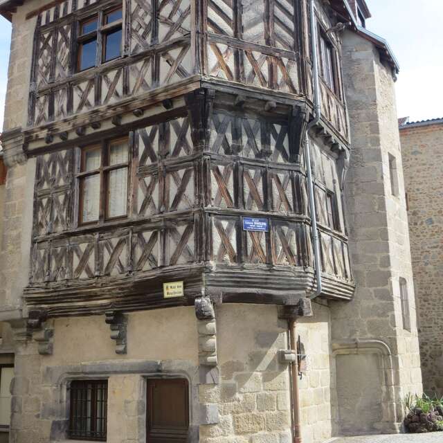 Visite guidée de Châteldon, bourg médiéval au pied des Bois noirs