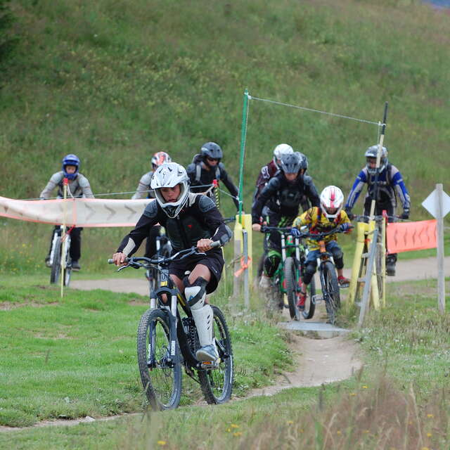 Stage de VTT de descente