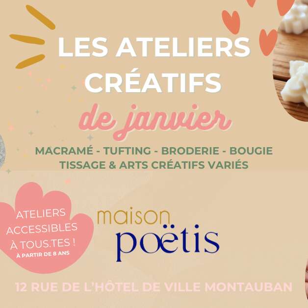 Ateliers créatifs de Janvier ❄️