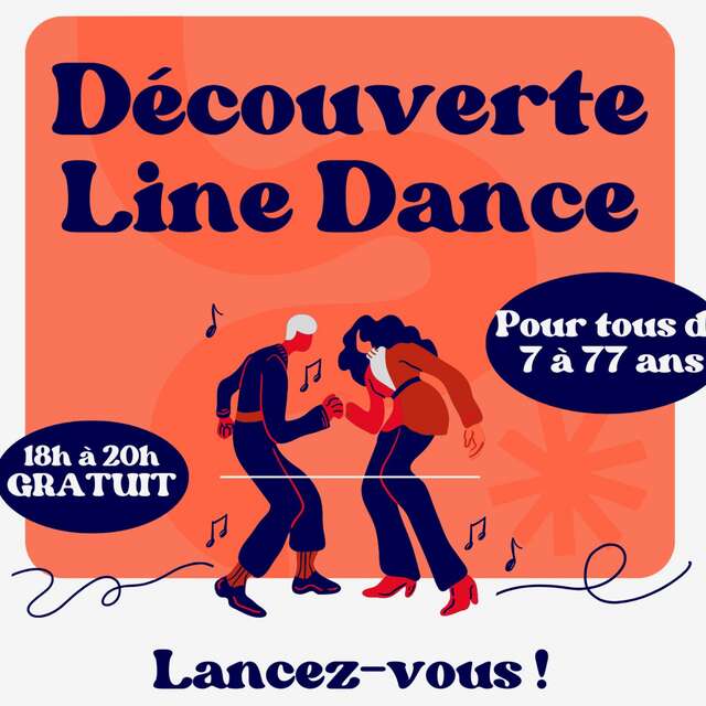 Découverte de la line dance