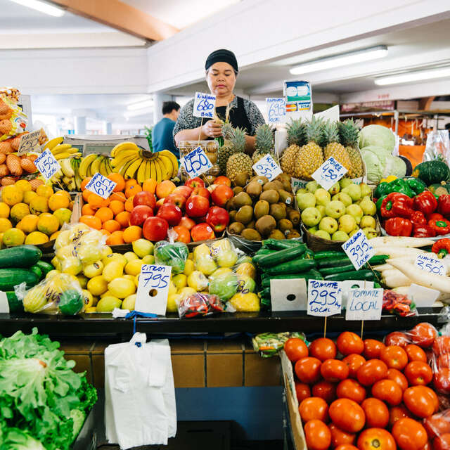 Marché municipal de Nouméa