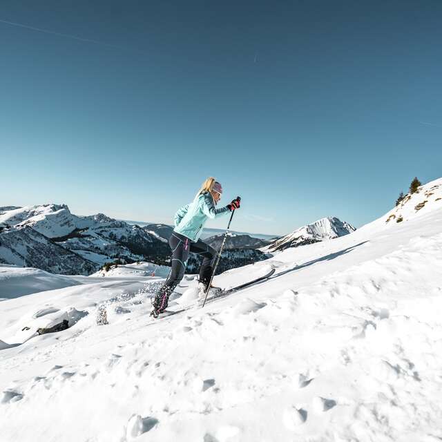 Itinéraire ski de randonnée Barbossine