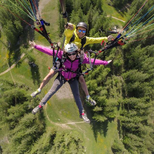 Vol découverte en parapente