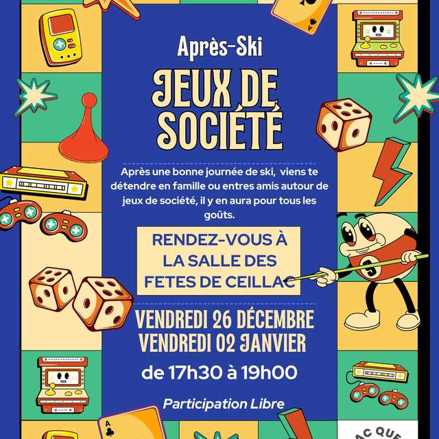Après-Ski: Board games