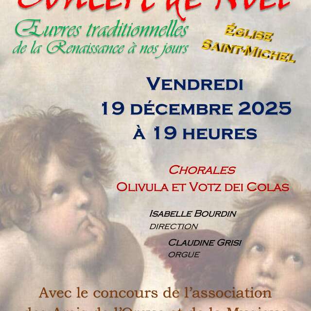 Concert de Noel avec les Chorales Olivula et Votz dei Colas