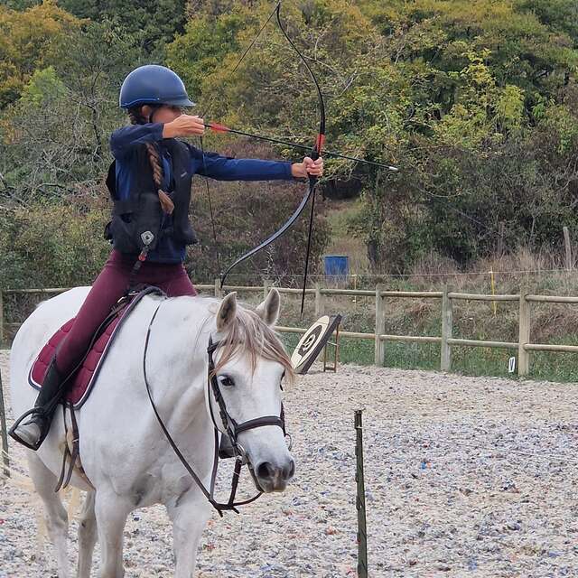 1/2 day horseback archery holiday course
