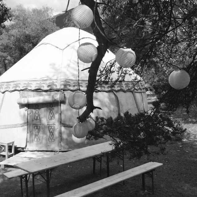 Yourtes Kirghizes au camping la Cabane
