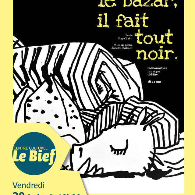 Spectacle jeune public - "C'est le bazar il fait tout noir. "