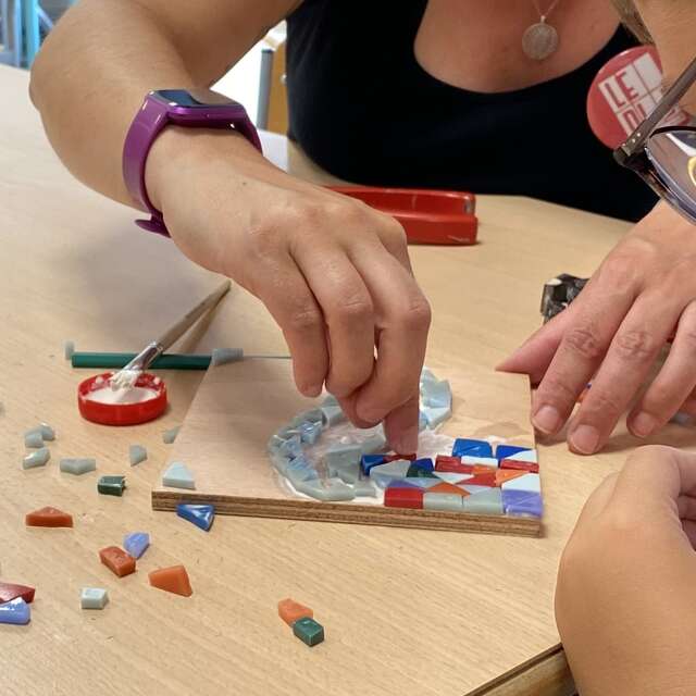 Initiation à la mosaïque en famille