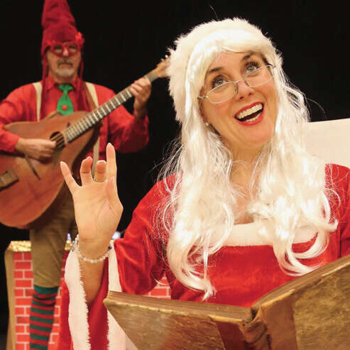 Mère Noël et la magie de l'hiver